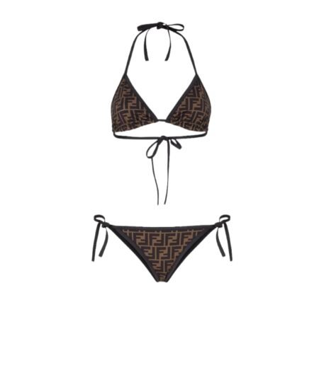 Fendi FF Bikini Brown For Women FXB974ADHBF0GME