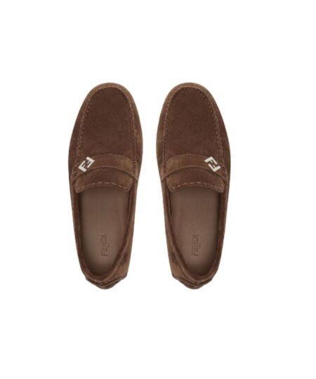 Fendi Drivers Loafer Brown For Men – 7D1682QK9F1SJ0