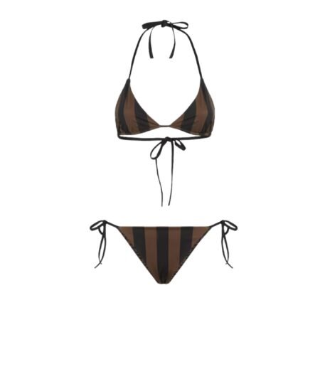 Fendi Reversible Bikini Brown For Women FXBA30AQBYF13IZ
