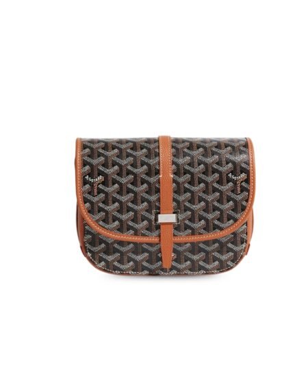 Goyard Belvedere PM Bag Brown For Women‎ 8.7in/22cm