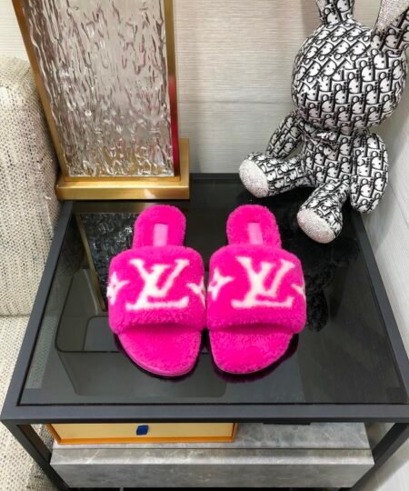 Louis Vuitton Women’s Magnetic Flat Mule Pink For Women LV