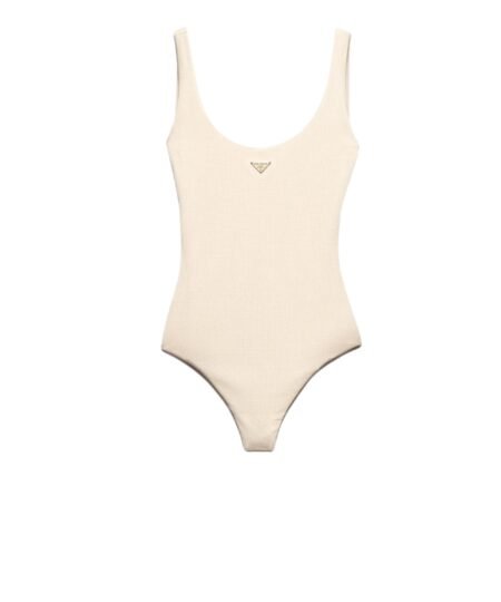Prada One-piece Swimsuit With Rhinestones Nude For Women 70196R_13K9_F03OP_S_231