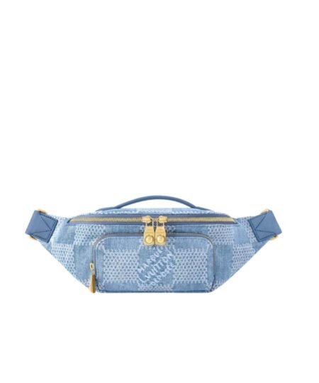 Louis Vuitton Rush Bumbag Bag Denim Blue For Men 30cm/11.8in – N00205