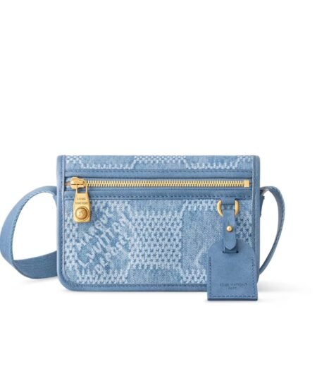 Louis Vuitton Bosphore Wearable Wallet Blue For Men 19cm/7.5in – N00210