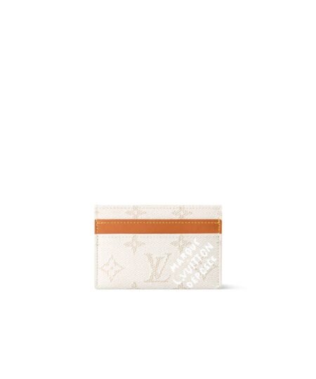 Louis Vuitton Double Card Holder Off-White For Men 11cm/4.3in – M14766