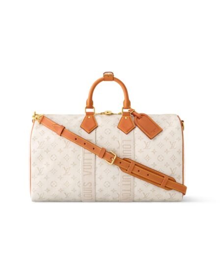 Louis Vuitton Keepall Bandoulière 45 Bags Off-White For Men 45cm/18in – M14838