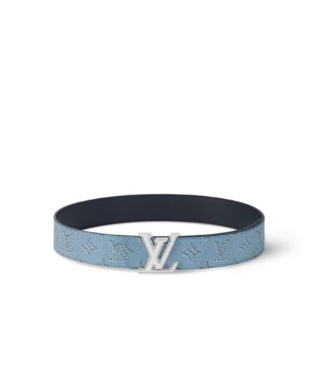 Louis Vuitton LV Dimension 40mm Reversible Belt Blue For Men M4134U