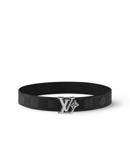 Louis Vuitton LV Flower 40mm Reversible Belt Black For Men M4253V