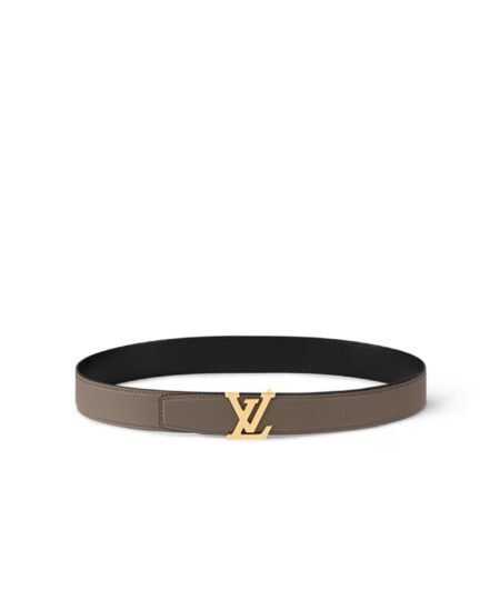 Louis Vuitton LV Heritage 35mm Reversible Belt Taupe/Black For Men M8717V