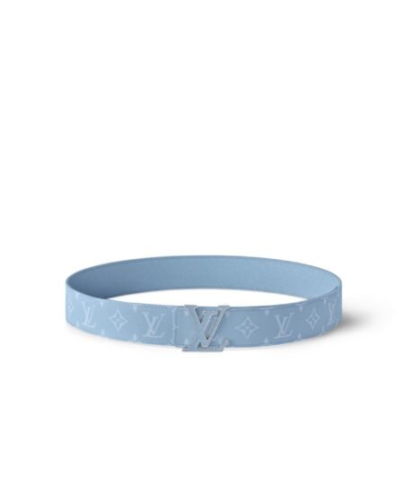 Louis Vuitton LV Initiales 40mm Reversible Belt Sky Blue For Men M8965U