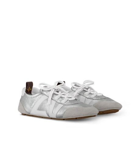 Louis Vuitton LV Sneakerina Silver For Women 1AHOJD