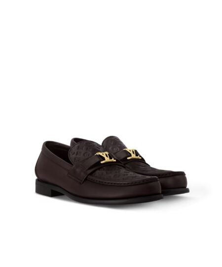 Louis Vuitton Major Loafer Marron For Men – 1AHQAZ