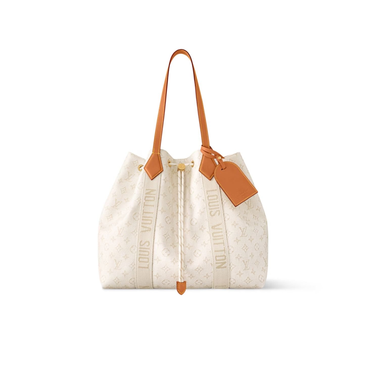 Louis Vuitton Marina Tote Bag Off-White For Men 49cm/19in – M14652
