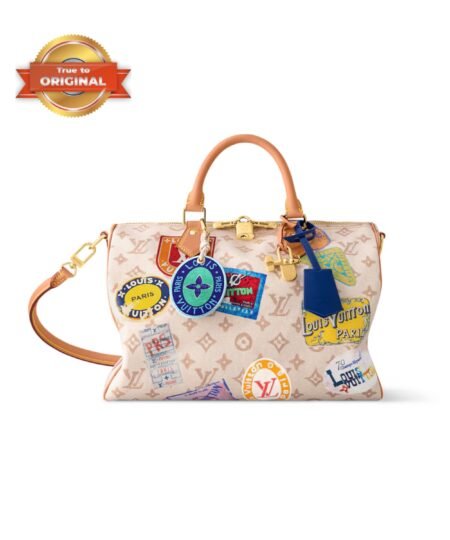 [True-to-ORIGINAL] Louis Vuitton Speedy Soft 30 Monogram Dune For Women 30cm/11.8in M14587