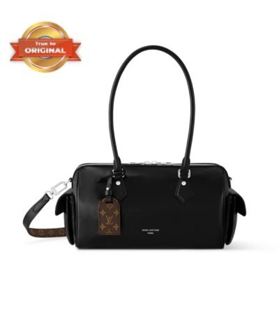 [True-to-ORIGINAL] Louis Vuitton Speedy Cargo Vibe Bag Black For Women 11in/28cm M12934