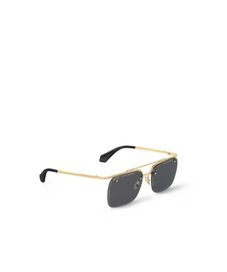 Louis Vuitton Super Vision Light Large Square Sunglasses Black For Men – Z2891U