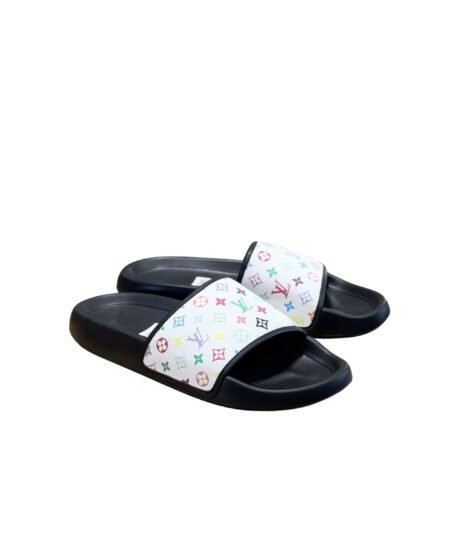 Louis Vuitton Waterfront Mule White Multicolored For Men