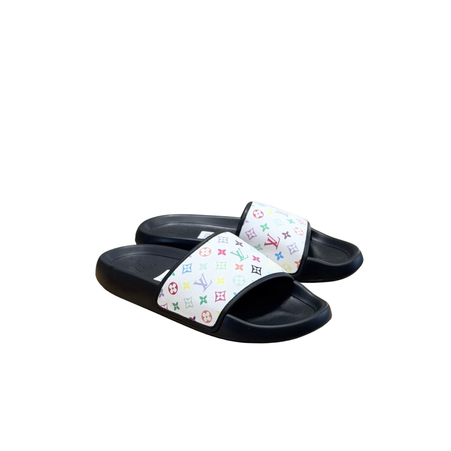 Louis Vuitton Waterfront Mule White Multicolored For Men