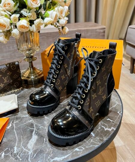 Louis Vuitton Women’s Star Trail Ankle Boot Brown For Women LV