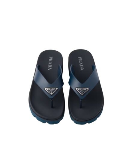 Prada Rubber Thong Sandal Navy For Men – 2Y3130_3LKK_F0008_F_G000