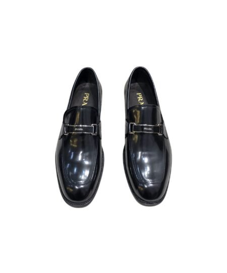 Prada Leather Loafer Black For Men