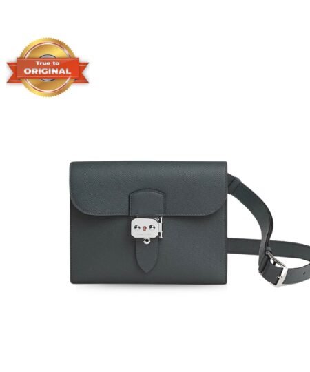 [True-to-ORIGINAL] Hermes Sac A Depeches 21 Bag Gris Misty For Men 21cm/8.3in- H085470CKH0