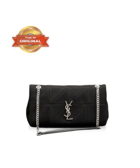 [True-to-ORIGINAL] Saint Laurent Jamie Medium Chain Bag Black For Women 9.4in/24cm