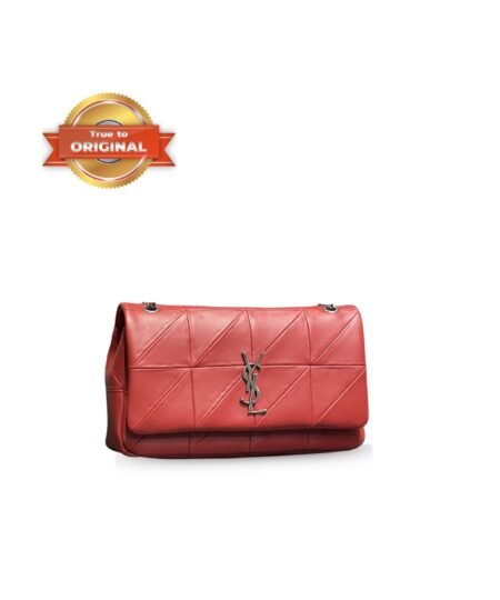 [True-to-ORIGINAL] Saint Laurent Jamie Medium Chain Bag Red For Women 9.8in/25cm