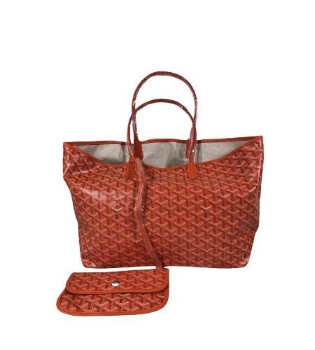 Goyard Saint Louis Gm Bag Orange For Women‎ 15.7in/40cm