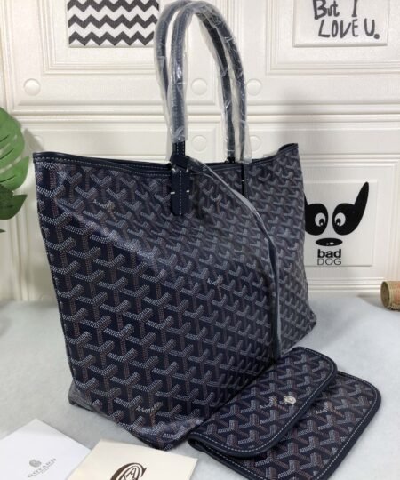 Alternative view of Goyard Saint Louis Gm Bag Dark Blue For Women‎ 15.7in/40cm