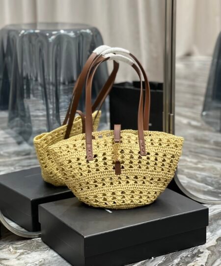 Saint Laurent Panier Medium Bag Beige For Women, Women’s Bags 16.5in/42cm YSL