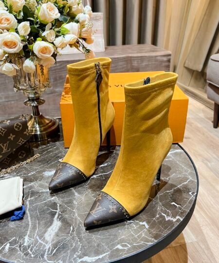 Louis Vuitton Women’s Cherie Ankle Boots Yellow Women LV