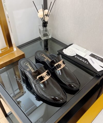 Chanel Women’s Loafers Black For Women