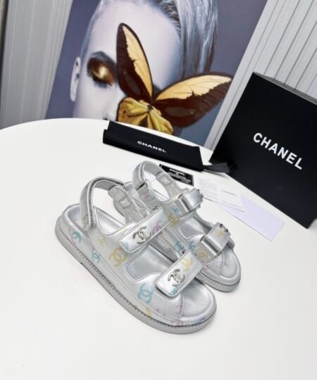 Chanel Women’s Sandals Sliver For Women