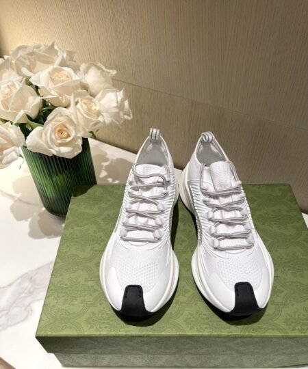 Gucci Run Women’s Sneaker White For Women ‎‎‎680893 USM10 8475
