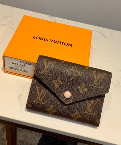 Louis Vuitton Victorine Monogram Canvas Wallet For Women 12cm/4.7in