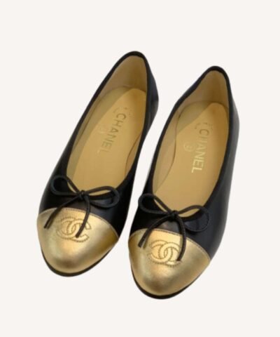 Chanel Ballet Flats Black For Women