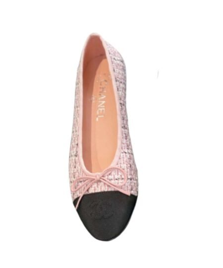 Chanel Ballet Flats Pink For Women