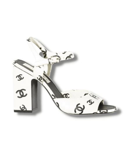 Chanel CC Sandal White For Women