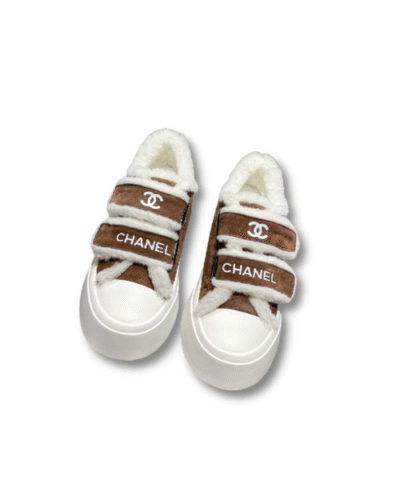Chanel Sneakers Brown For Women