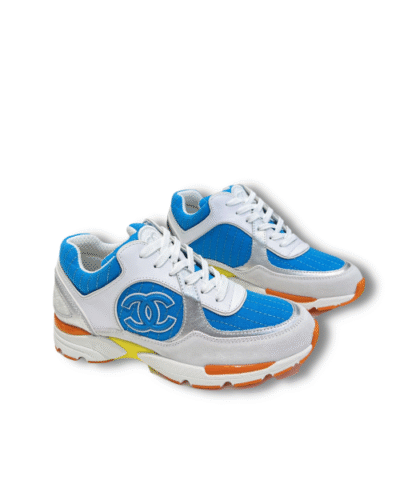 Chanel Sneakers Blue For Women