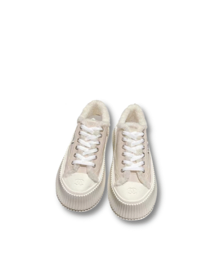 Chanel Sneakers Beige For Women