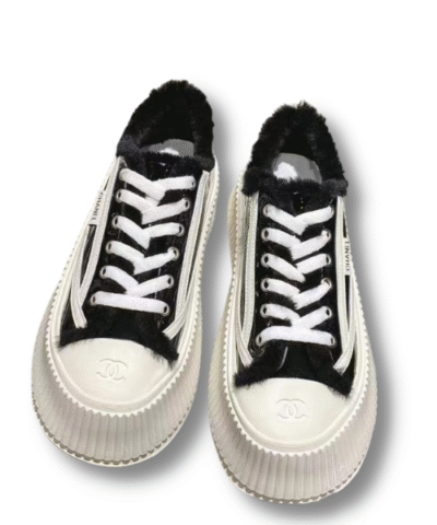 Chanel Sneakers Black For Women