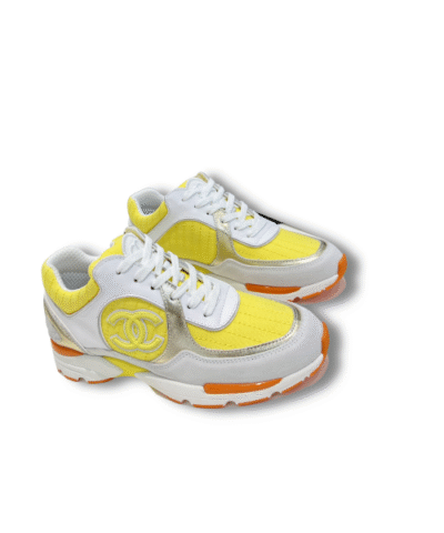 Chanel Sneakers Yellow For Women