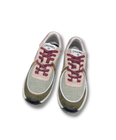 Chanel Sneakers Grey For Women