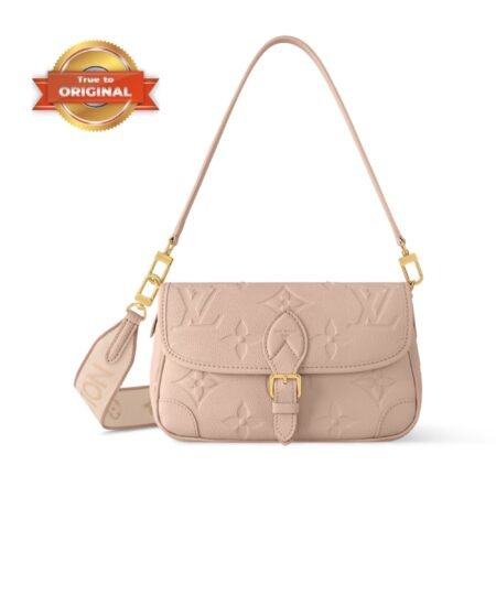 [True-to-ORIGINAL] Louis Vuitton Diane Sand For Women 9.4in/24cm M13231