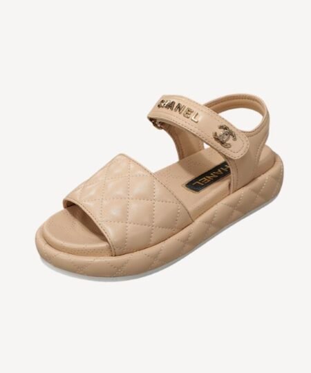 Chanel Sandal Beige For Women