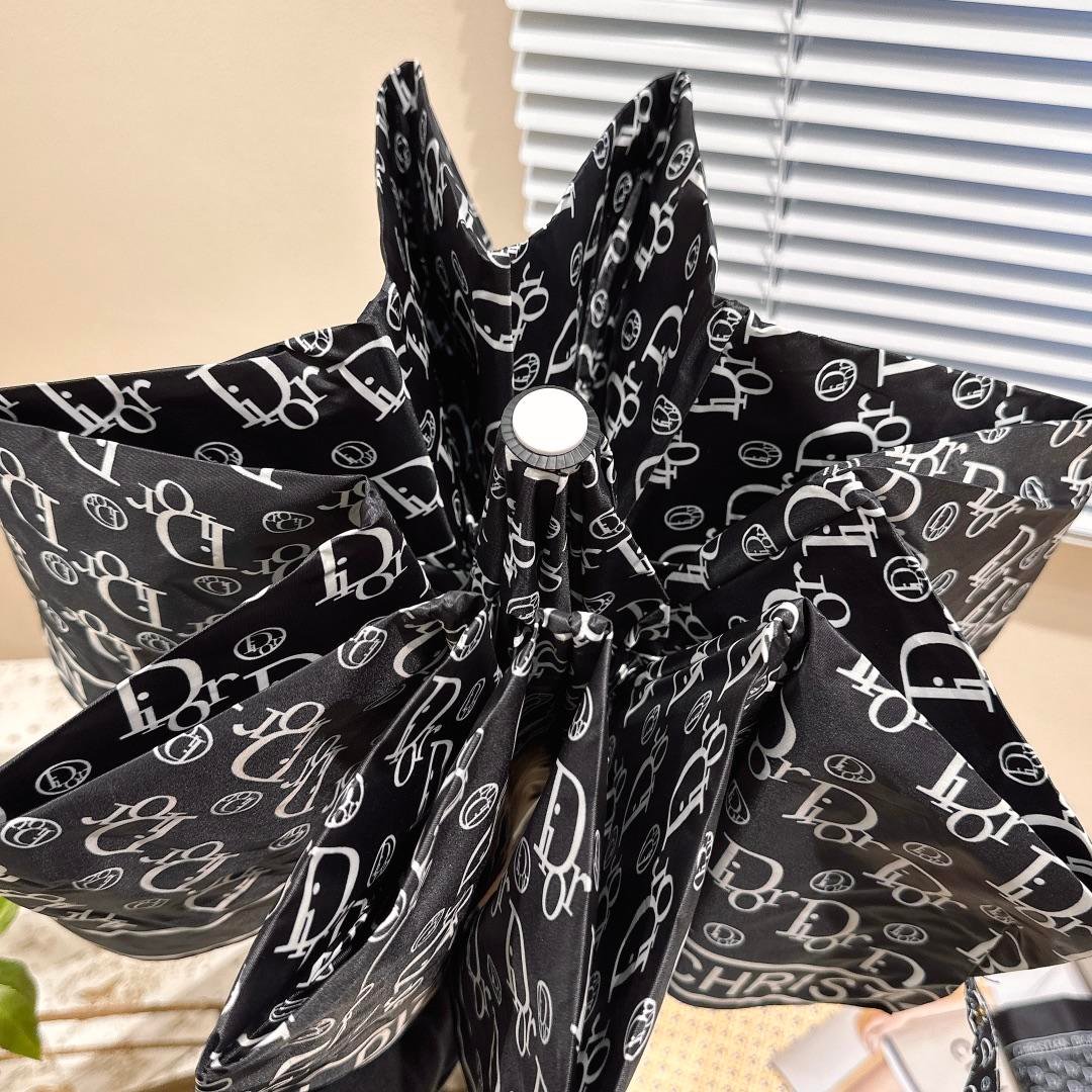 Dior Trotter Umbrella Black - Image 3