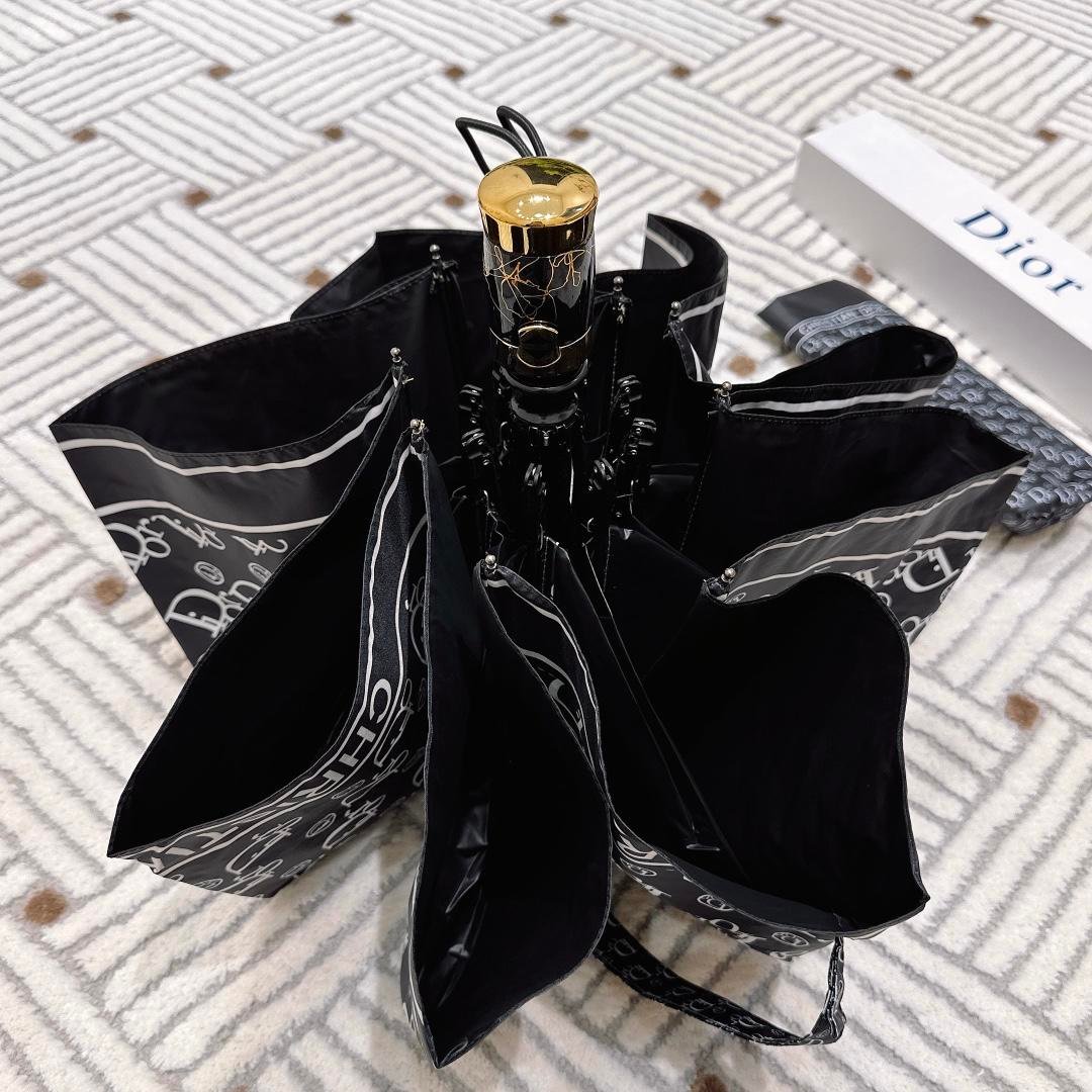 Dior Trotter Umbrella Black - Image 4
