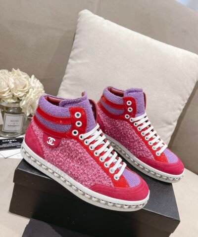 Chanel Women’s Schuhe Sneaker Pink For Women
